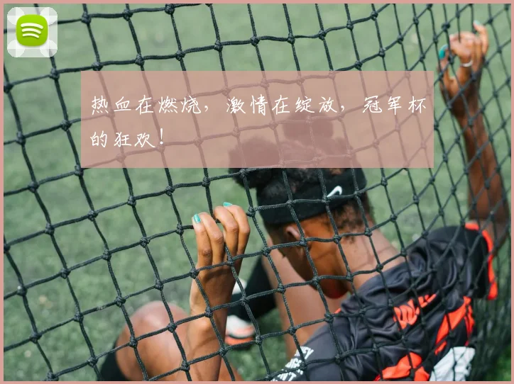 热血在燃烧，激情在绽放，冠军杯的狂欢！